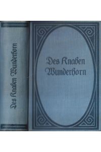 Des Knaben Wunderhorn  - Alte deutsche Lieder