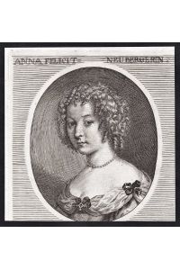 Anna Felicit Neubergerin - Anna Felicitas Neuberger (1650-1730) Malerin painter woman Barock Baroque Portrait