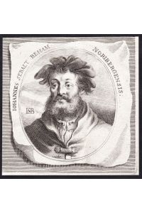 Iohannes Sebalt Beham - Hans Sebald Beham (1500-1550) Kupferstecher engraver painter Maler Portrait