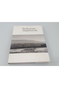 Backnanger Stadtchronik  - neu hrsg. in Zusammenarbeit mit der Stadt Backnang. Helmut Bomm ... In Zusammenarbeit mit Rudolf Kühn