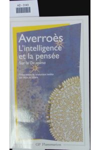 Averroès, L'intelligence et la pensée.