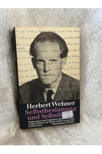 Selbstbesinnung und Selbstkritik  - Erfahrungen und Gedanken eines Deutschen aufgeschrieben im Winter 1942/43 in der Haft in Schweden