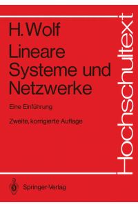 Lineare Systeme und Netzwerke  - Eine Einführung