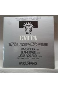 Evita : ORIGINAL LONDON CAST RECORDING : Vinyl LP ;