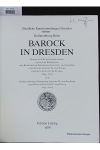 Barock in Dresden.