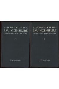 Taschenbuch für Bauingenieure Erster und Zweiter Band  - 2 Bände
