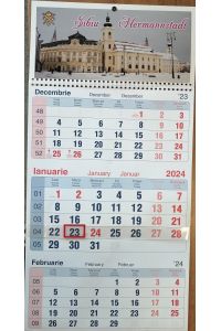 Office Kalender 2024  - Calendar triptic 2024
