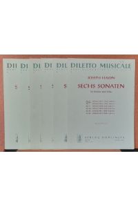 Sechs Sonaten für Violine und Viola (Gerhard Zatschek) (Nr. 10, 11, 12, 124, 125, 126 (Sonate in F-Dur, A-Dur, B-Dur, D-Dur, Es-Dur, C-Dur, Hob. VI: 1-6)