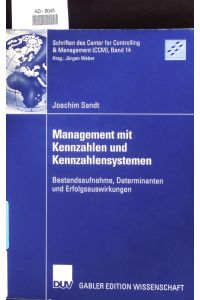 Management mit Kennzahlen und Kennzahlensystemen.