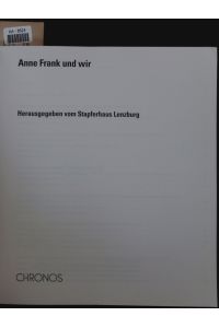 Anne Frank und wir.