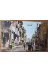 Bonham Strand. Hongkong. Post Card. Carte Postale.   - Specially made for: The Graeco Egyptian Tobacco Store. Hongkong  No. 15,