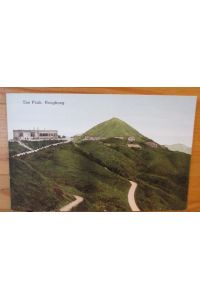 The Peak. Hongkong. Post Card. Carte Postale.   - Specially made for: The Graeco Egyptian Tobacco Store. Hongkong  No. 12,