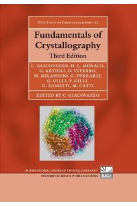 Fundamentals of Crystallography (International Union of Crystallography: Texts, Band 15)