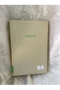 Wege der Forschung, Band 55: Novelle  - hrsg. von Josef Kunz / Wege der Forschung ; Bd. 55