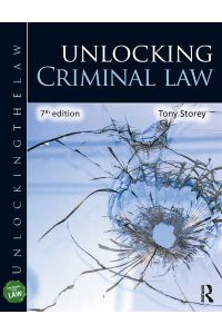 Unlocking Criminal Law (Unlocking The Law)