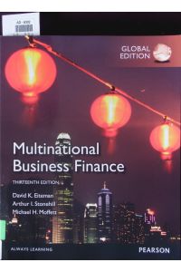 Multinational business finance.