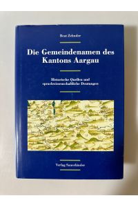 Die Gemeindenamen des Kantons Aargau.