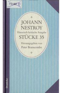 Johann Nestroy Stücke 35  - Umsonst