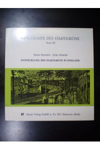 Entwicklung des Stadtgrüns in England von frühen Volkswiesen bis zu den öffentlichen Parks im 19. Jahrhundert