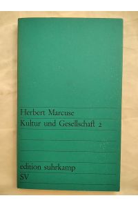 Kultur und Gesellschaft 2. edition suhrkamp 135.