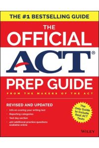 The Official ACT Prep Guide, 2018  - Official Practice Tests + 400 Bonus Questions Online