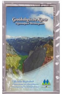 Geoökologische Karte - Nationalpark Berchtesgaden. 1:25000 mit Begleitheft.