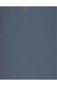 Hausbuch des Tschudy-Verlags St. Gallen.   - [Traugott Vogel] / Teil von: Bibliothek des Börsenvereins des Deutschen Buchhandels e.V.