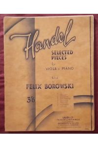 Selected Pieces No. 1 for Viola & Piano (Ed. Felix Borowski)