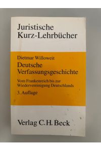Deutsche Verfassungsgeschichte.
