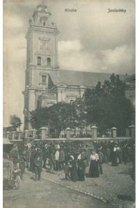 Ansichtskarte Janischky Kirche 1916 Feldpost Orig. Aufn. Kriegsfotogr. Hirsch