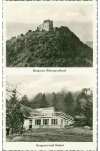 Ansichtskarte Burgruine HOhengeroldseck Burgwirtschaft Peukert Biberach (Nr. 983)