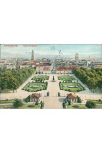 Ansichtskarte Karlsruhe Total 1907 (Nr. 9011)