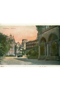 Ansichtskarte Heidelberg Schlosshof (Nr. 9200)