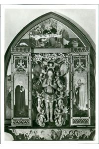 Ansichtskarte Tiefenbronn Pfarrkirche innen (9963)