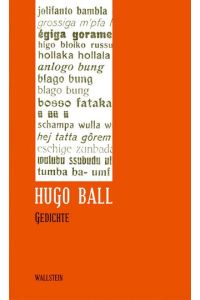 Ball, Gedichte Bd. 1