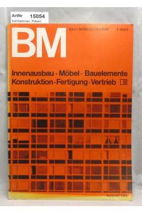 Bau + Möbelschreiner Heft 8 / 1970