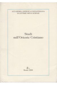 Studi sull'Oriente Cristiano, 3, 1.