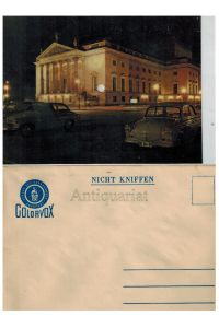 Colorvox 45, Tonpostkarte Staatsoper Berlin/Ein Mädchen oder Weibchen (W. A. Mozart). Mit Originalumschlag.
