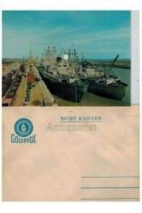 Colorvox 45, Tonpostkarte Ein Seemann aus Rostock. Mit Originalumschlag.