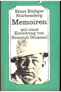 Memoiren.   - Mit einer Einl. von Heinrich Drimmel