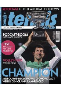 Tennis Magazin Deutschland 2021-04 Novak Dokovic