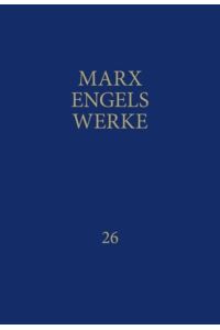 MEW / Marx-Engels-Werke Band 26. 3  - Theorien über den Mehrwert. Vierter Band des Kapitals
