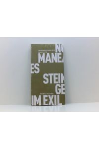 Gespräche im Exil (Fröhliche Wissenschaft)  - Norman Manea/Hannes Stein