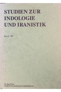 Studien zur Indologie und Iranistik. Bd. 18.