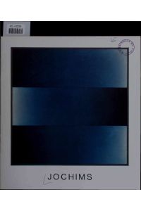 Reimer Jochims - chromatische Malerei - chromatic painting.   - Galerie Wilbrand Köln 1970