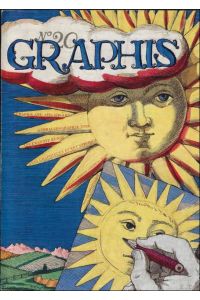 GRAPHIS No. 17-18-19-20 , in 4 Volumes complet 1947. International Journal for Graphic and Applied Art. - Arts graphiques et art applique / Gebrauchsgraphik und Angewandte kunst.