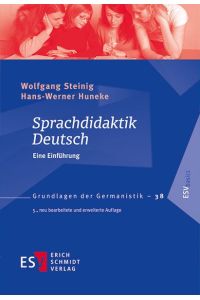 Sprachdidaktik Deutsch  - Eine Einführung