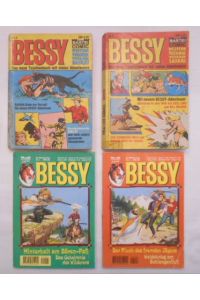 Bessy. Das neune Taschenbuch mit vielen Abentuer Nr. 2 + Nr. 3 - 1971 und Bessy Nr. 5 + Nr. 6 Bastei Jugend 1996 [4 Ausgaben].