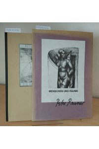 2 Bände von Peter Renner. - Band 1: 101 Radierungen. Aus dem Jahr 1981. - Band 2: Menschen und Räume. 104 doppelperspektivische Offsetlithos aus den Jahren 1982 und 1983.