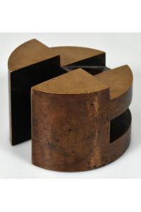 Konstruktivistische Plastik. [19]71. [Bronzeplastik / bronze].